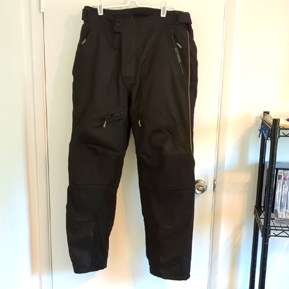 Harley-Davidson Black Rainproof Riding Pants